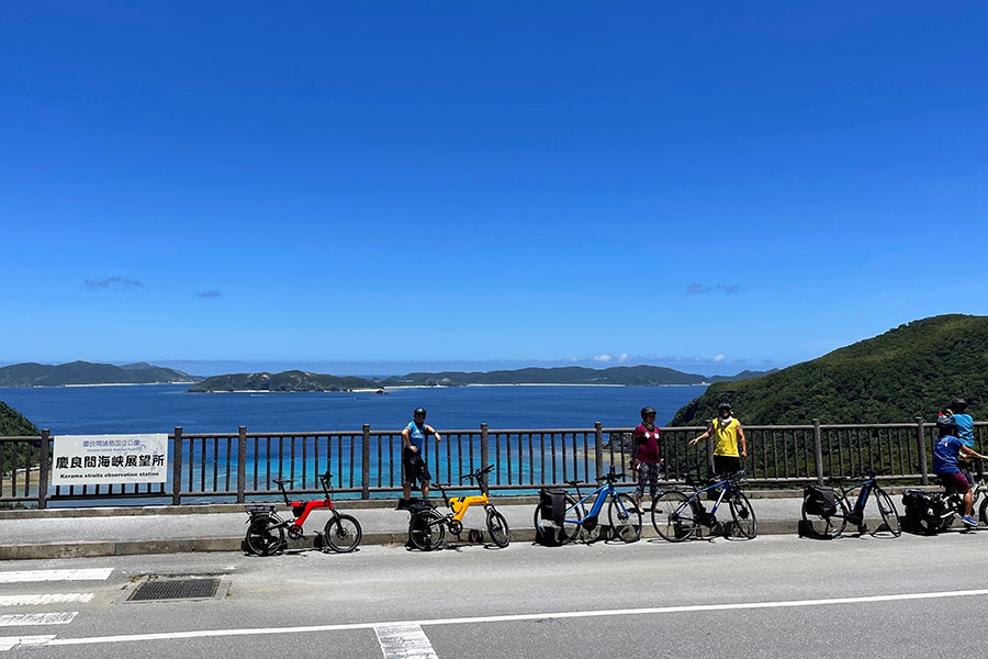 沖縄県の渡嘉敷島で「E-bikeサイクリングガイド育成講習会」を開催しま